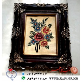 تابلو فرش دستبافت تبریز کد 020