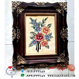 تابلو فرش دستبافت تبریز کد 020