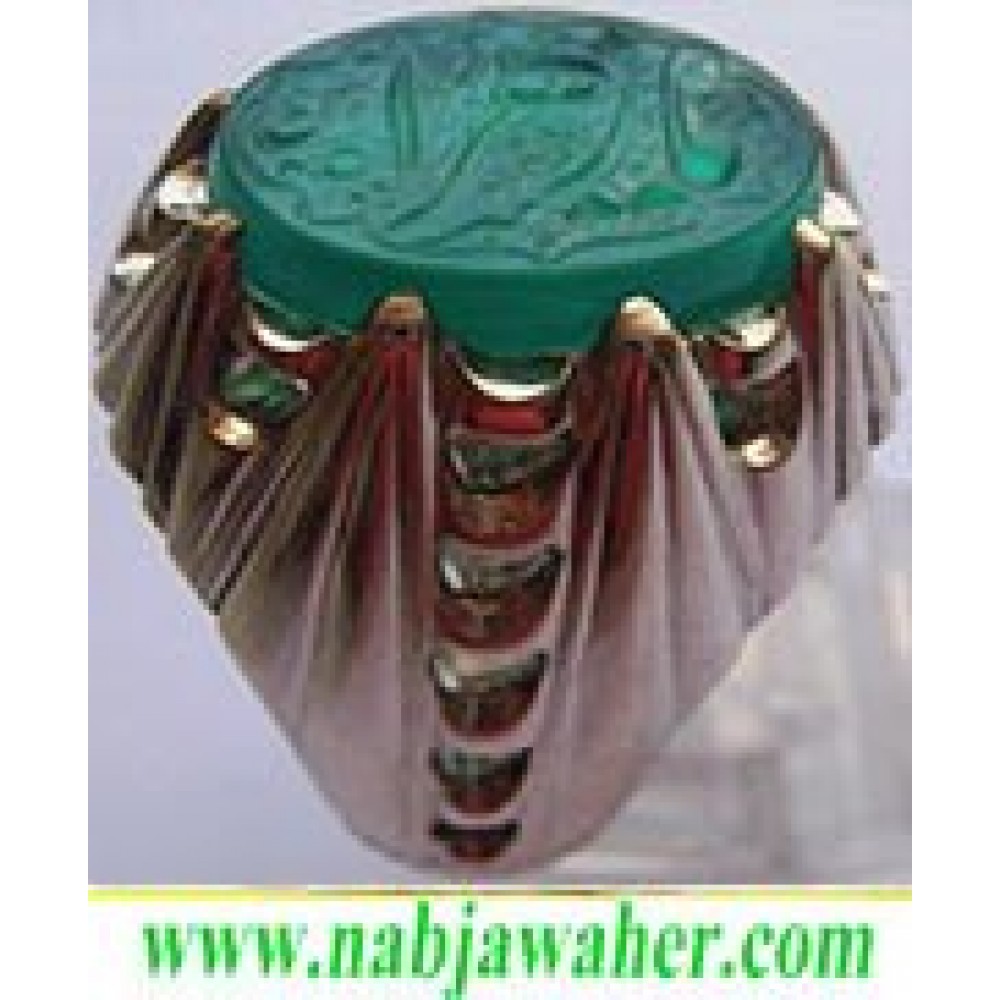 مشخصات انگشتر:  انگشترنفیس خطی نقره مردانه عقیق_سبزتراشداریمنی خط_مهرحکاکی محسن_سعیدی_منش رکاب_استادباقر_کریمی ،رکاب_تهران_کریمی وحکاکی یازهرا