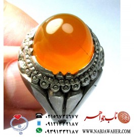 انگشتر عقیق فاخر کد 263