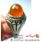 انگشتر عقیق فاخر کد 263