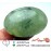 نگین کوارتز سبز رتایل دامله تراش درشت مناسب گردن آویز وانگشتری