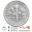 سکه نقره one dime آمریکا  روزولت1964