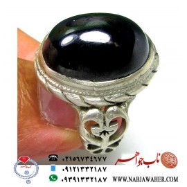 انگشتر لعل بنفش کد501