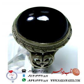 انگشتر لعل بنفش کد501