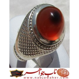 انگشترنفیس فدیوم مردانه عقیق_یمنی رکاب_فدیوم_اسفندیار_خسروی ،رکاب_تهران_خسروی