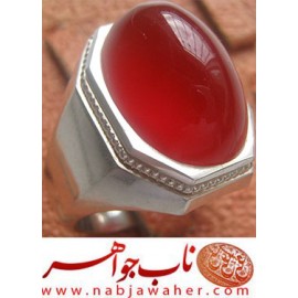 انگشترنفیس_مردانه_عقیق_یمنی  رکاب_حسین_جم_رضایی  رکاب_هشت_پر_جم_رضایی