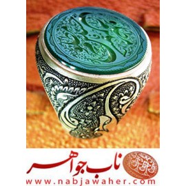 انگشترنفیس مردانه عقیق خطی ،خط_سیدمهدی_یوسفی خط_بدر و رکاب_فاخر_قلمزنی_استادساعی قلمزنی_ساعی_اصفهان