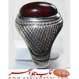 انگشترنفیس فدیوم مردانه عقیق_یمنی رکاب_فدیوم_اسفندیار_خسروی ،رکاب_تهران_خسروی