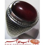انگشترنفیس فدیوم مردانه عقیق_یمنی رکاب_فدیوم_اسفندیار_خسروی ،رکاب_تهران_خسروی