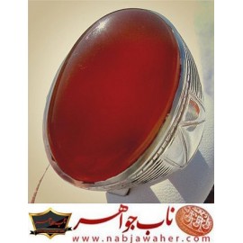 انگشترنفیس مردانه عقیق_یمنی،رکاب_احمد_عزتی ،رکاب_ری_احمد