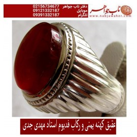 انگشترنفیس فدیوم ، مهدی_جدّی ،عقیق یمنی ،رکاب_فدیوم_محمدمهدی_جدّی ،رکاب_جدّی