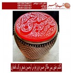 انگشترنقره مردانه خطی عقیق یمن خط مبین استاد حسین رضیعی رکاب نقره نفیس دستسازاستاد محمد افتخاری ذکر حسین عزیز زهرا