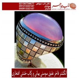 انگشترنفیس مردانه عقیق_سوسنی_یمنی_دامله  ،رکاب_تهران_افتخاری،رکاب_نقره_افتخاری