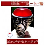 انگشترنفیس کلکسیونی مردانه عقیق یمنی ،رکاب_فاخر_قلمزنی_استادجنگی قلمزنی_برجسته_جنگی_مشهد
