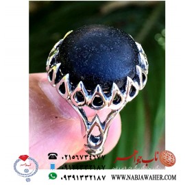 انگشترهبهاب کهنه مجرب خاص با رکاب نقره