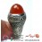 انگشترکهنه عقیق یمنی کد 868