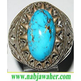 انگشتر فیروزه اعلای شجری نیشابوری کد 1550